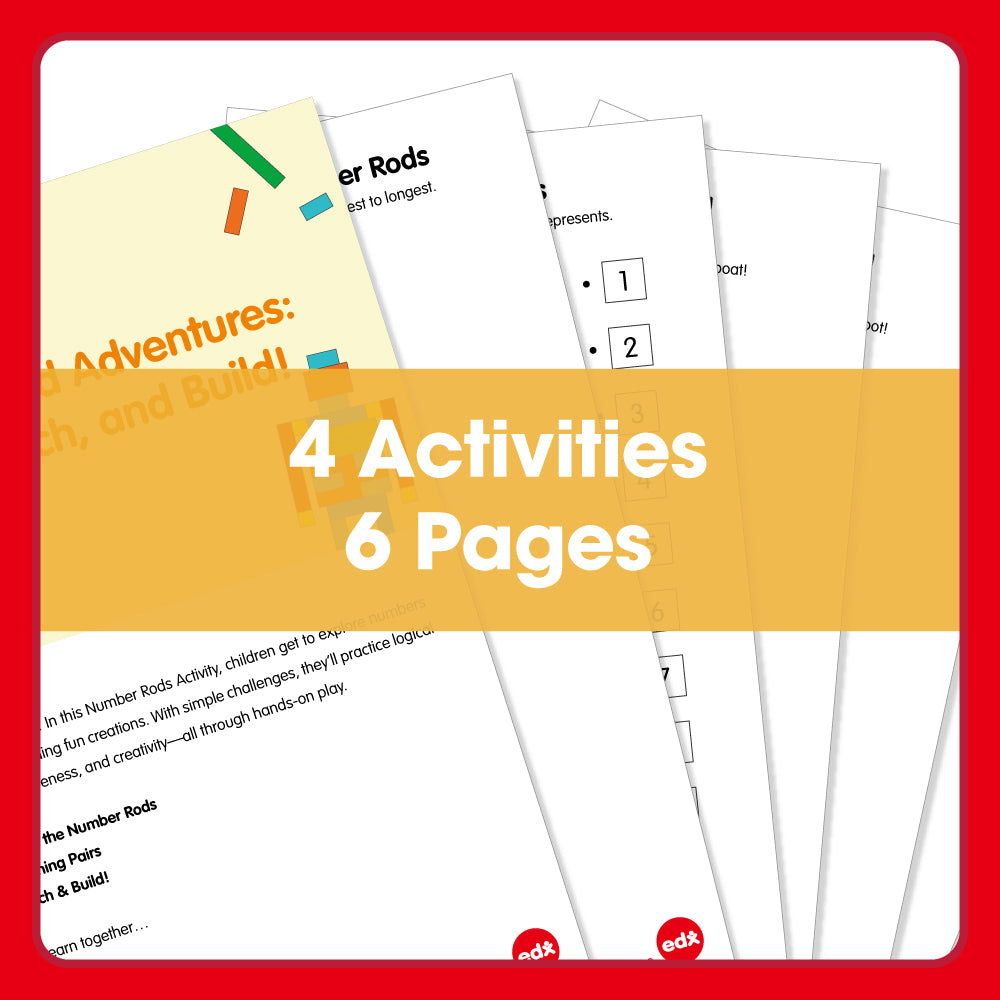 Edx Education – Number Rod Adventures Sort Match and Build – Product Lifestyle Image