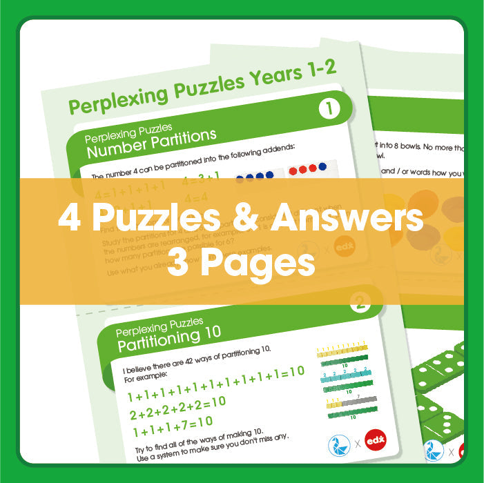 Edx Education – Perplexing Puzzles Grade 1 to 2 – Product Lifestyle Image