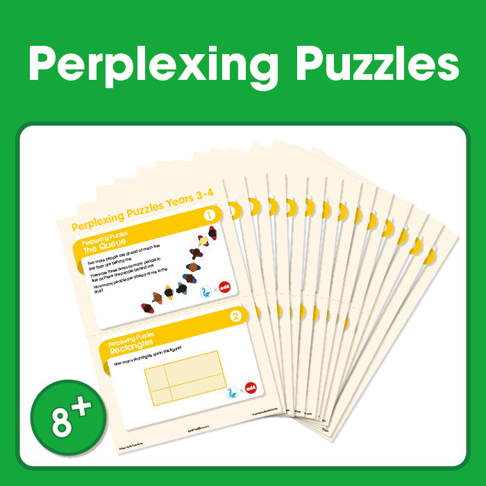Edx Education – Perplexing Puzzles Grade 3 to 4 – Product Main Image