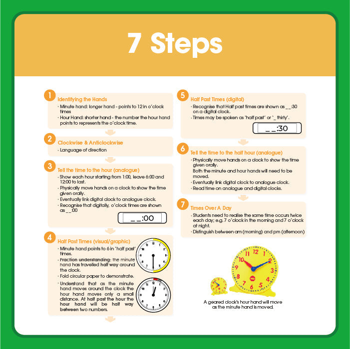 Edx Education – Telling The Time Milestones Grade 1 – Product Lifestyle Image