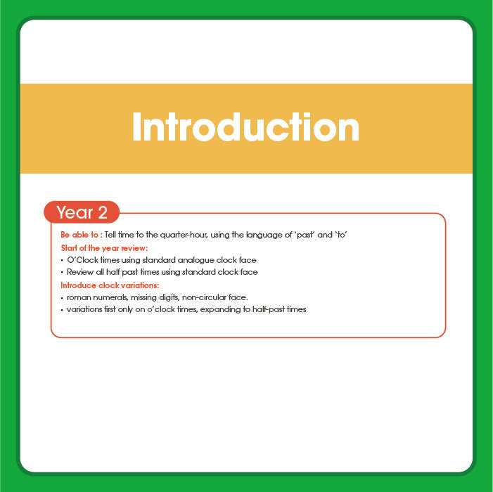 Edx Education – Telling The Time Milestones Grade 2 – Product Lifestyle Image