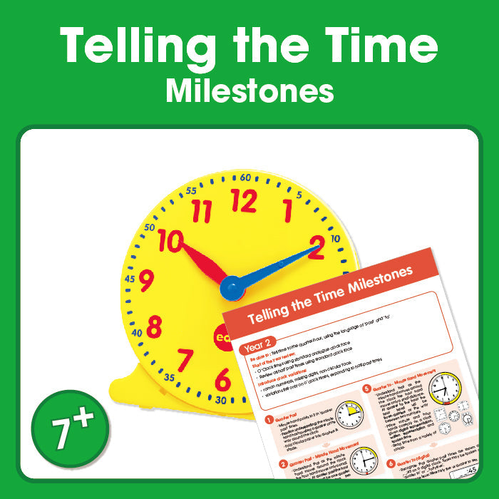 Edx Education – Telling The Time Milestones Grade 2 – Product Main Image