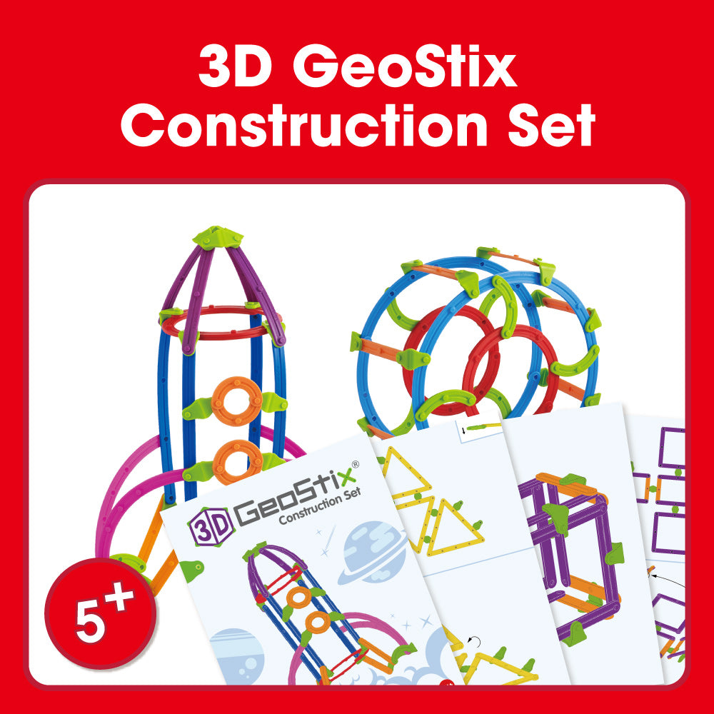 Edx Education Downloadable 3D GeoStix Construction Set booklet - 8 activities