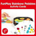 Edx Education – Downloadable FunPlay Rainbow Pebbles Activity Cards English – Product Main Image