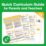 Edx Education – Home Learning Quick Curriculum Guide Grade 1 UK – Product Main Image