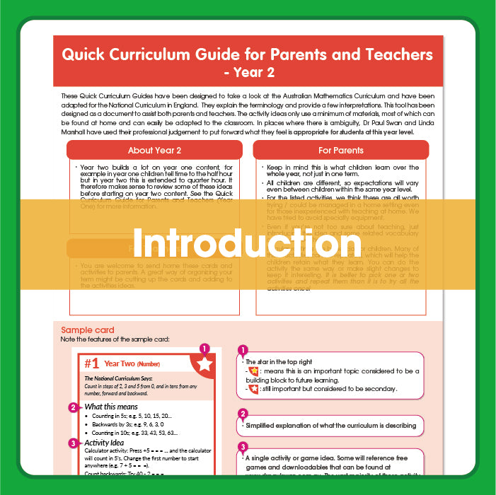 Edx Education – Home Learning Quick Curriculum Guide Grade 2 UK – Product Lifestyle Image