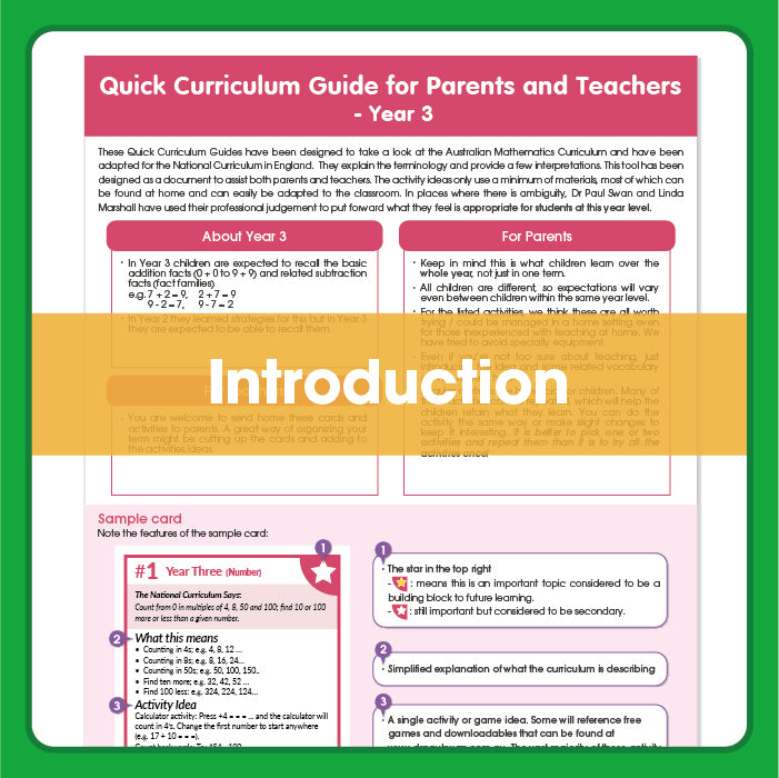 Edx Education – Home Learning Quick Curriculum Guide Grade 3 UK – Product Lifestyle Image