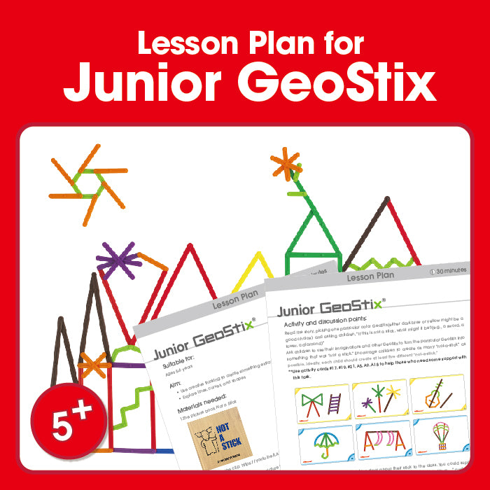 Edx Education – Junior GeoStix Lesson Plan 5-6 Years – Product Main Image