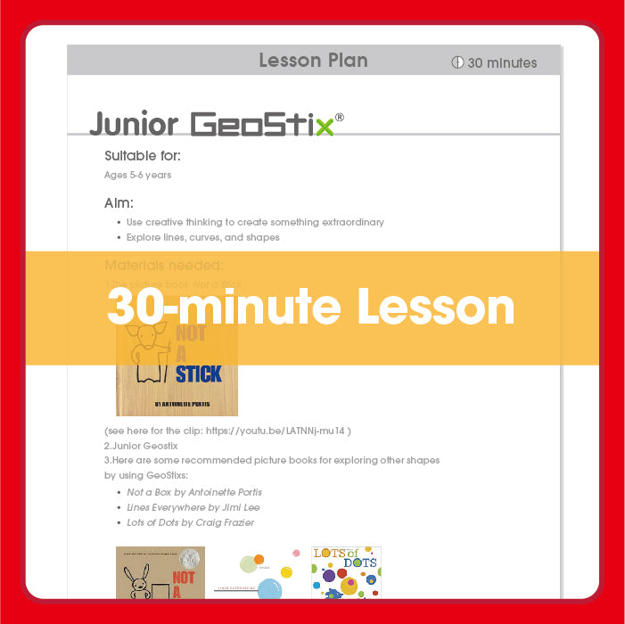 Edx Education – Junior GeoStix Lesson Plan 5-6 Years – Product Lifestyle Image