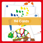 Edx Education – Downloadable Rainbow Pebbles Activity Cards 94 Cards English – Product Lifestyle Image