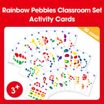 Edx Education – Downloadable Rainbow Pebbles Activity Cards 30 Cards English – Product Main Image