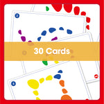 Edx Education – Downloadable Rainbow Pebbles Activity Cards 30 Cards English – Product Lifestyle Image
