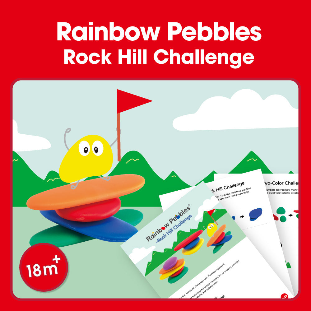 Edx Education – Downloadable Rainbow Pebbles Rock Hill Challenge – Product Main Image