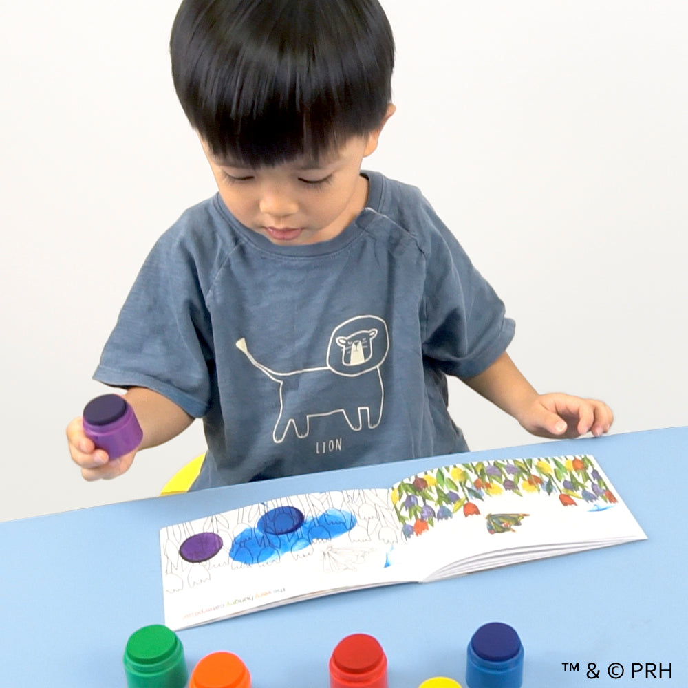 Edx Education – The Very Hungry Caterpillar™ My First Stamp Art – TVHC01 – Product Lifestyle Image