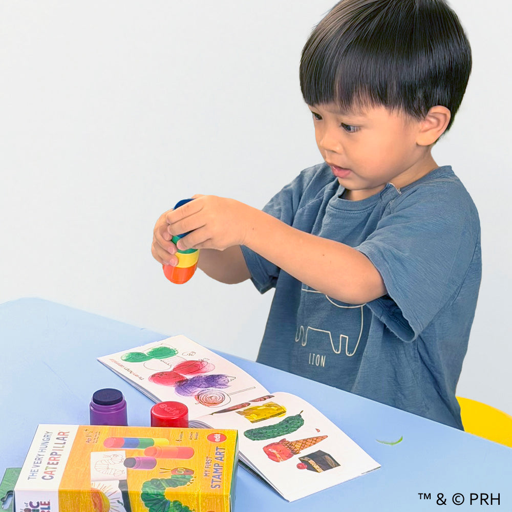 Edx Education – The Very Hungry Caterpillar™ My First Stamp Art – TVHC01 – Product Lifestyle Image