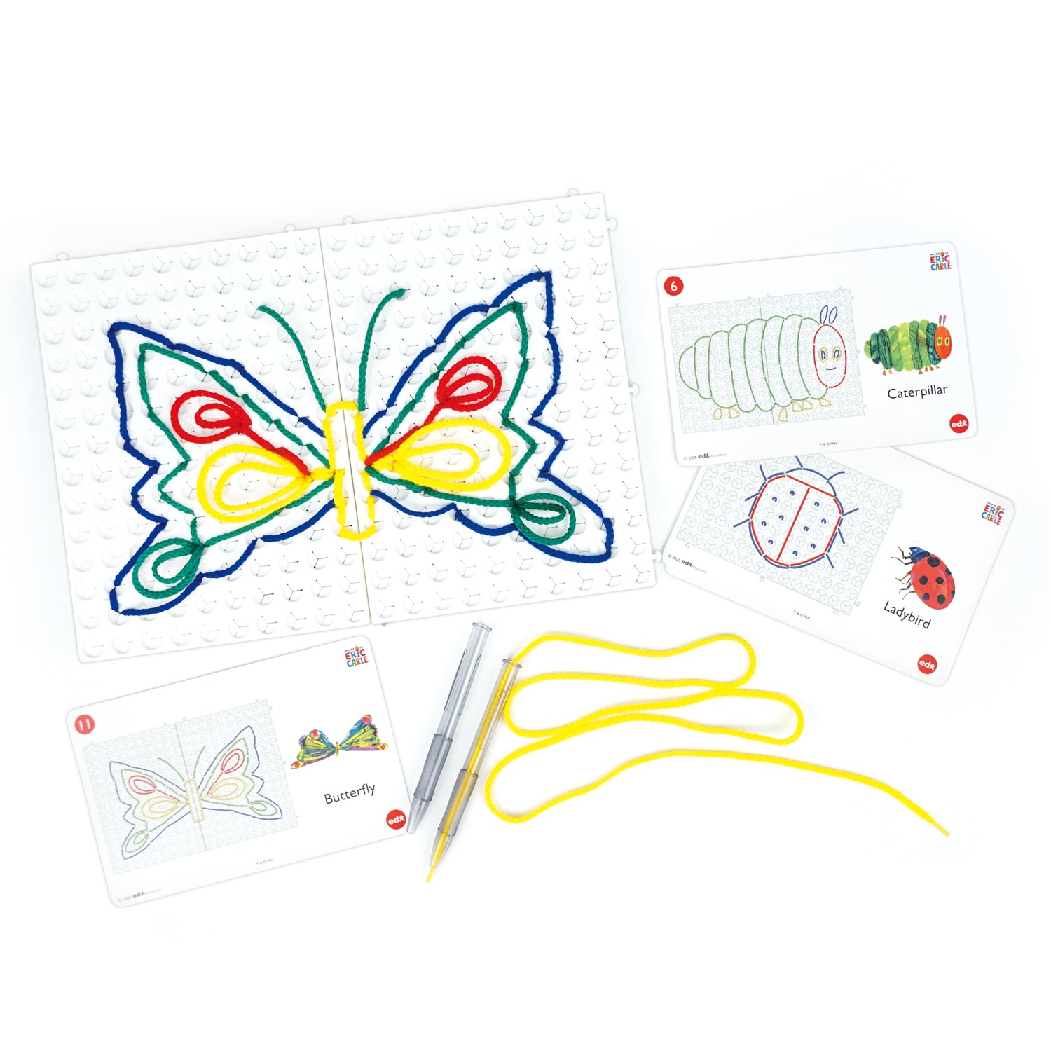 Edx Education – The Very Hungry Caterpillar™ My First String Art – TVHC02 – Product Main Image