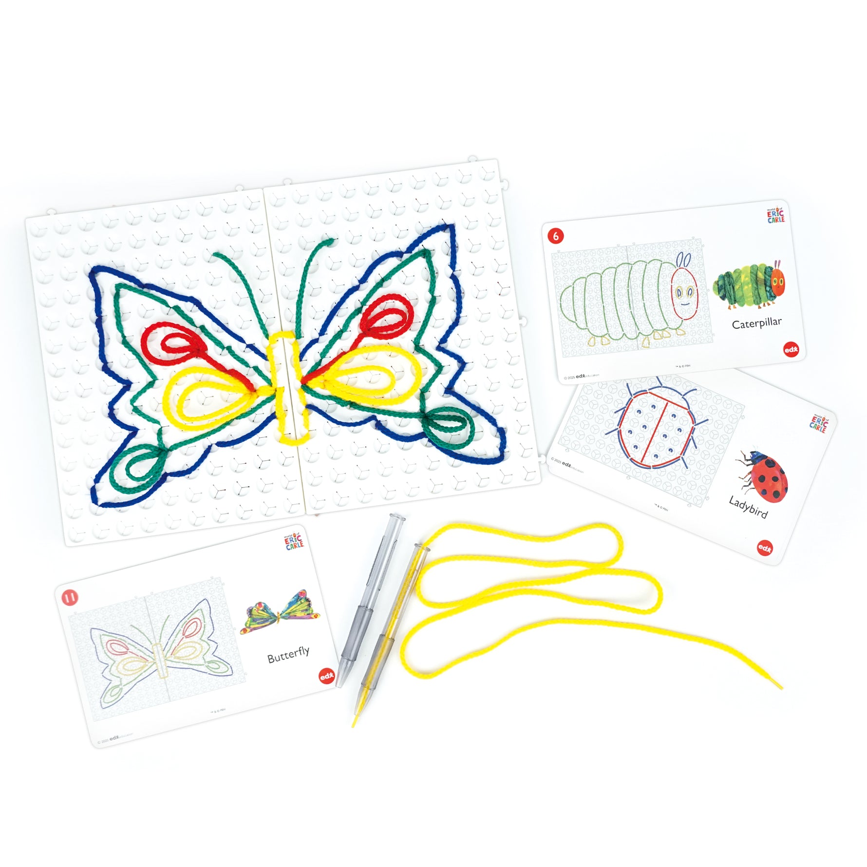 Edx Education – The Very Hungry Caterpillar™ My First String Art – TVHC02 – Product Main Image