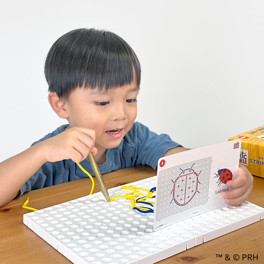 Edx Education – The Very Hungry Caterpillar™ My First String Art – TVHC02 – Product Lifestyle Image