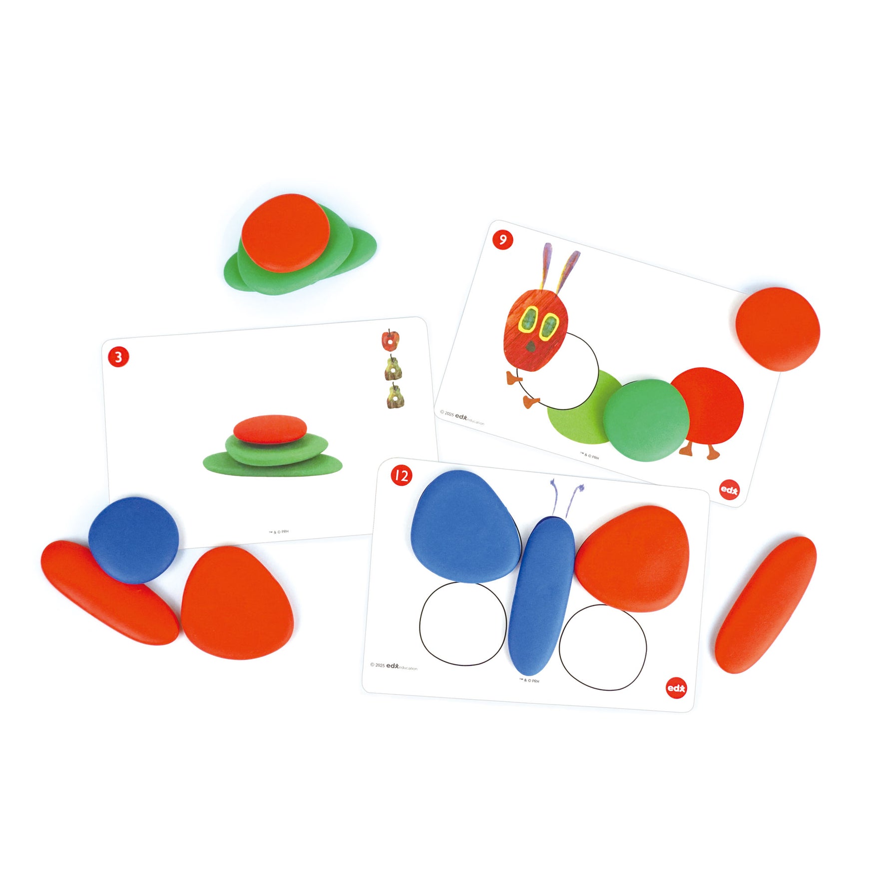 Edx Education – The Very Hungry Caterpillar™ My First Rainbow Pebbles® – TVHC03 – Product Main Image