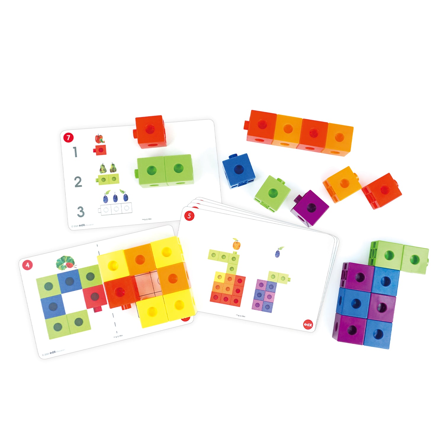 Edx Education – The Very Hungry Caterpillar™ My First Construction Cubes – TVHC04 – Product Main Image