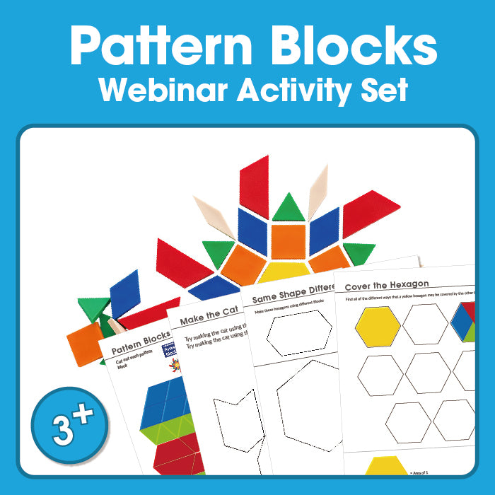Edx Education – Pattern Blocks Webinar Activity Set – 5920 – Product Main Image