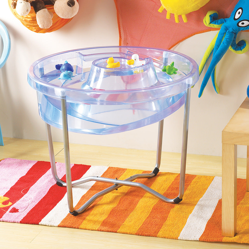 Edx Education – Circular Sand and Water Tray – Product Lifestyle Image
