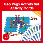 Edx Education – Downloadable Geo Pegs Activity Set Activity Cards 24 Cards – Product Main Image