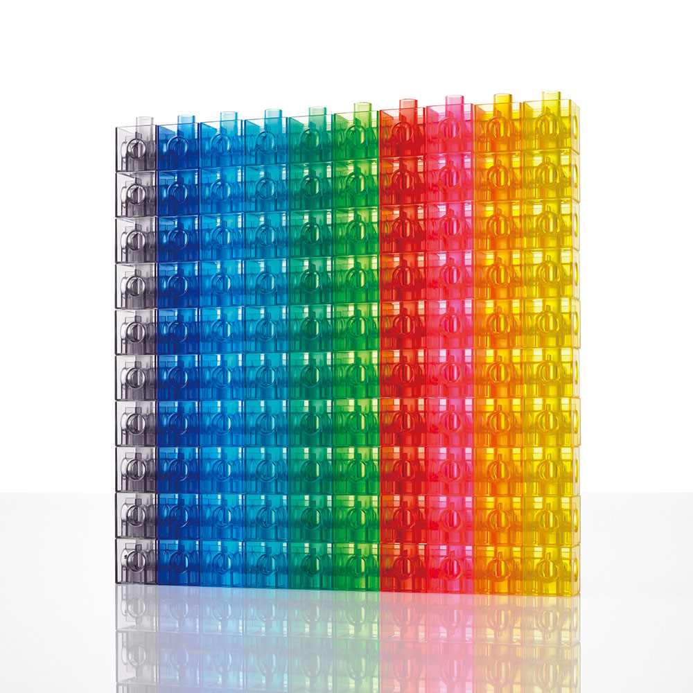 Edx Education – Translucent Linking Cubes – Product Main Image