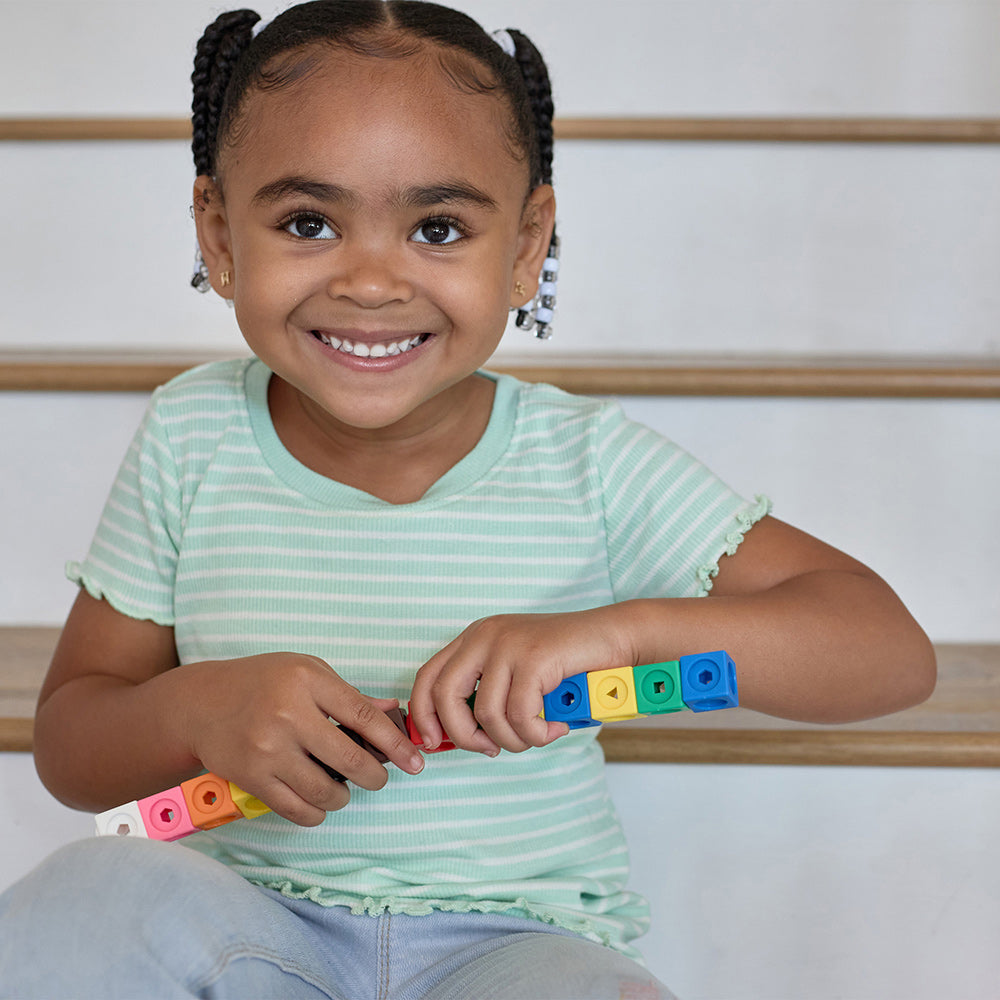 Edx Education – Math Cubes Learning Set – Product Lifestyle Image