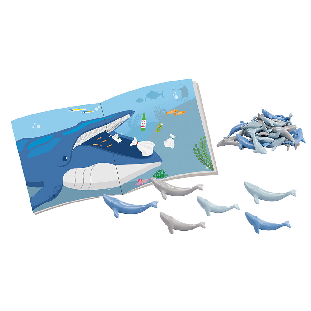Edx Education – Green-n-Learn® Whales Story Counters Set – 13154 – Product Main Image