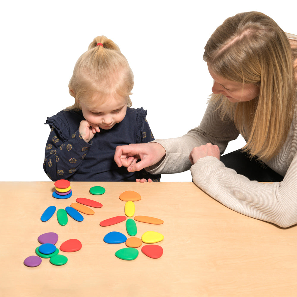 Edx Education – Junior Rainbow Pebbles® Activity Set – Product Main Image