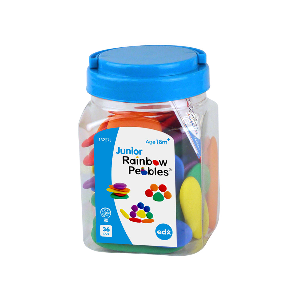 Edx Education – Junior Rainbow Pebbles® Bright Colors – Product Lifestyle Image