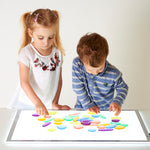 Edx Education – Translucent Junior Rainbow Pebbles® – Product Lifestyle Image