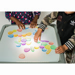 Edx Education – Translucent Junior Rainbow Pebbles® – Product Lifestyle Image