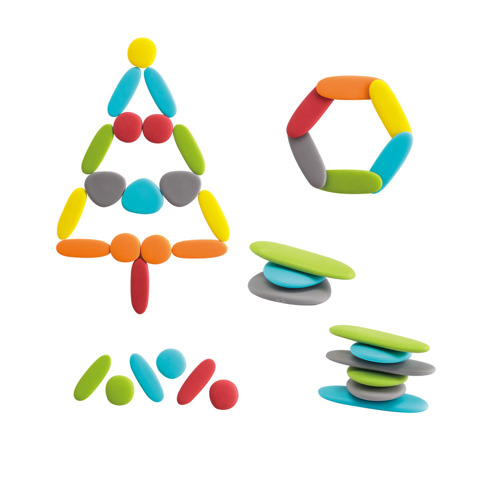 Edx Education – Junior Rainbow Pebbles® Earth Colors – Product Lifestyle Image