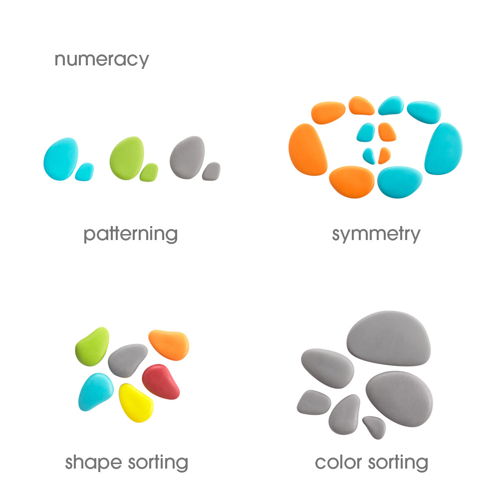Edx Education – FunPlay Rainbow Pebbles® – Product Lifestyle Image