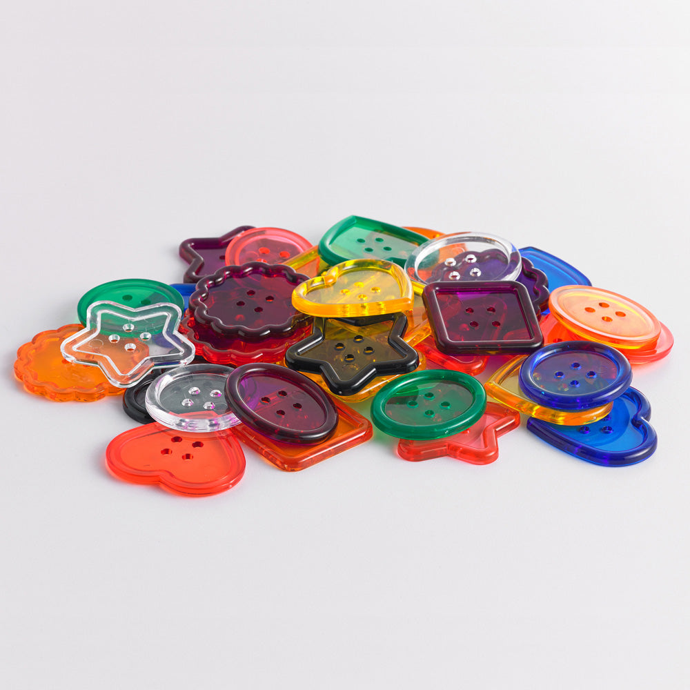 Transparent Large Buttons