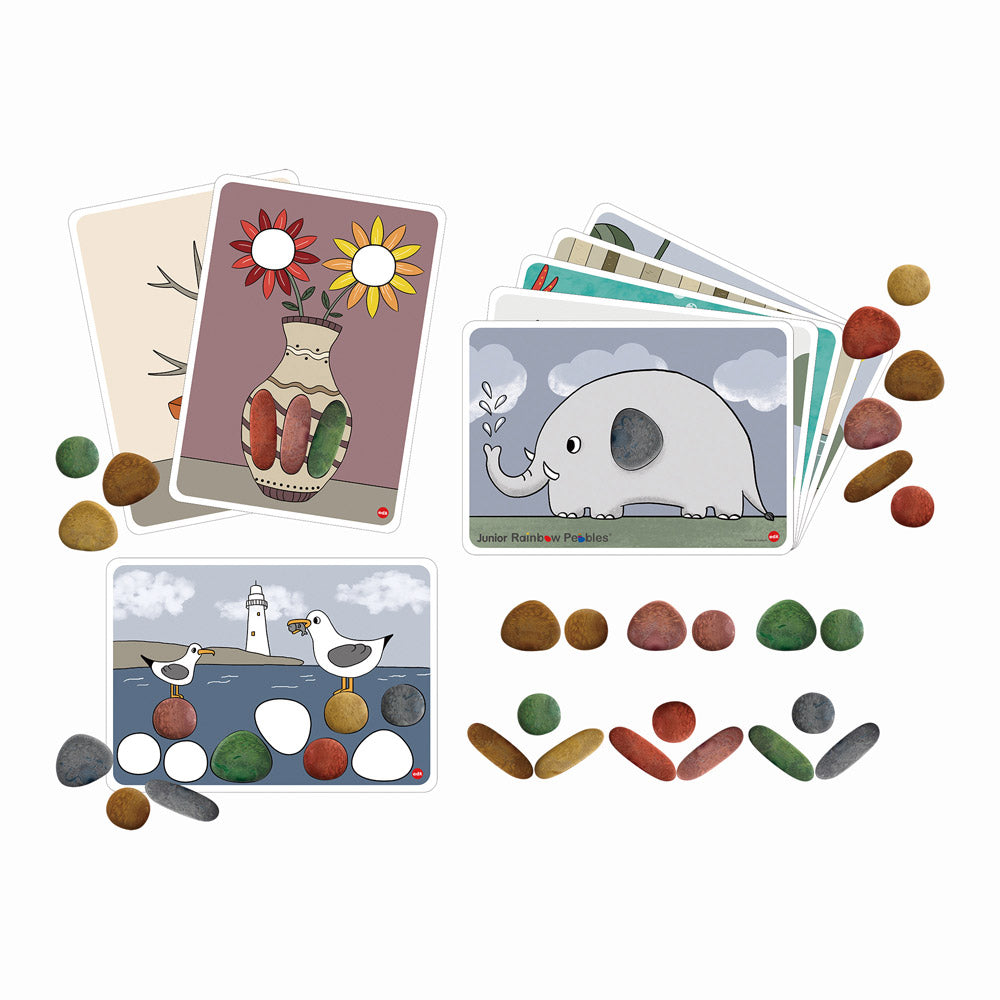 Green-n-Learn® Junior Rainbow Pebbles®