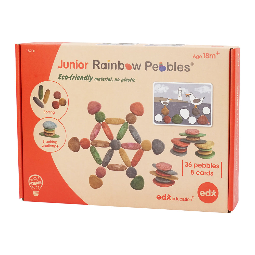 Edx Education – Green-n-Learn® Junior Rainbow Pebbles® – Product Lifestyle Image