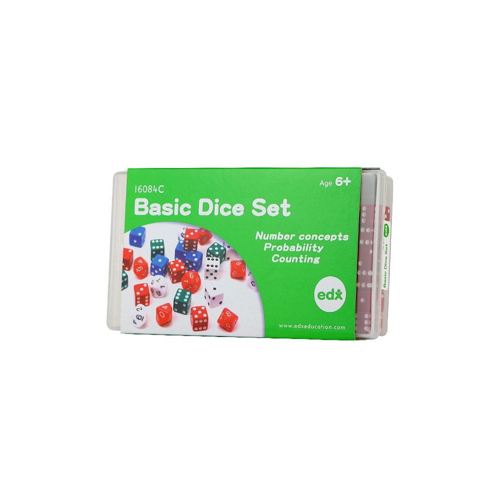 Edx Education – Basic Classroom Dice Set – Product Lifestyle Image