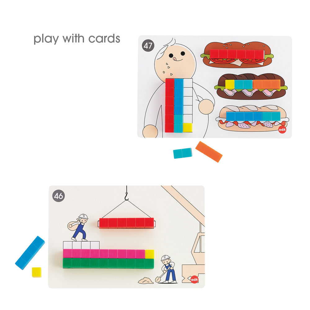 Edx Education – FunPlay Number Rods – Product Lifestyle Image