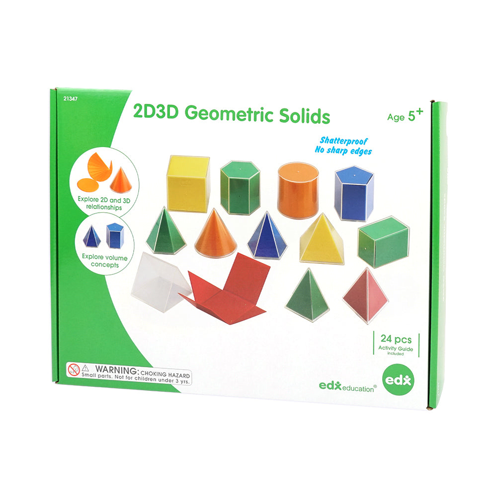 Edx Education – 2D3D Geometric Solids Small – Product Lifestyle Image