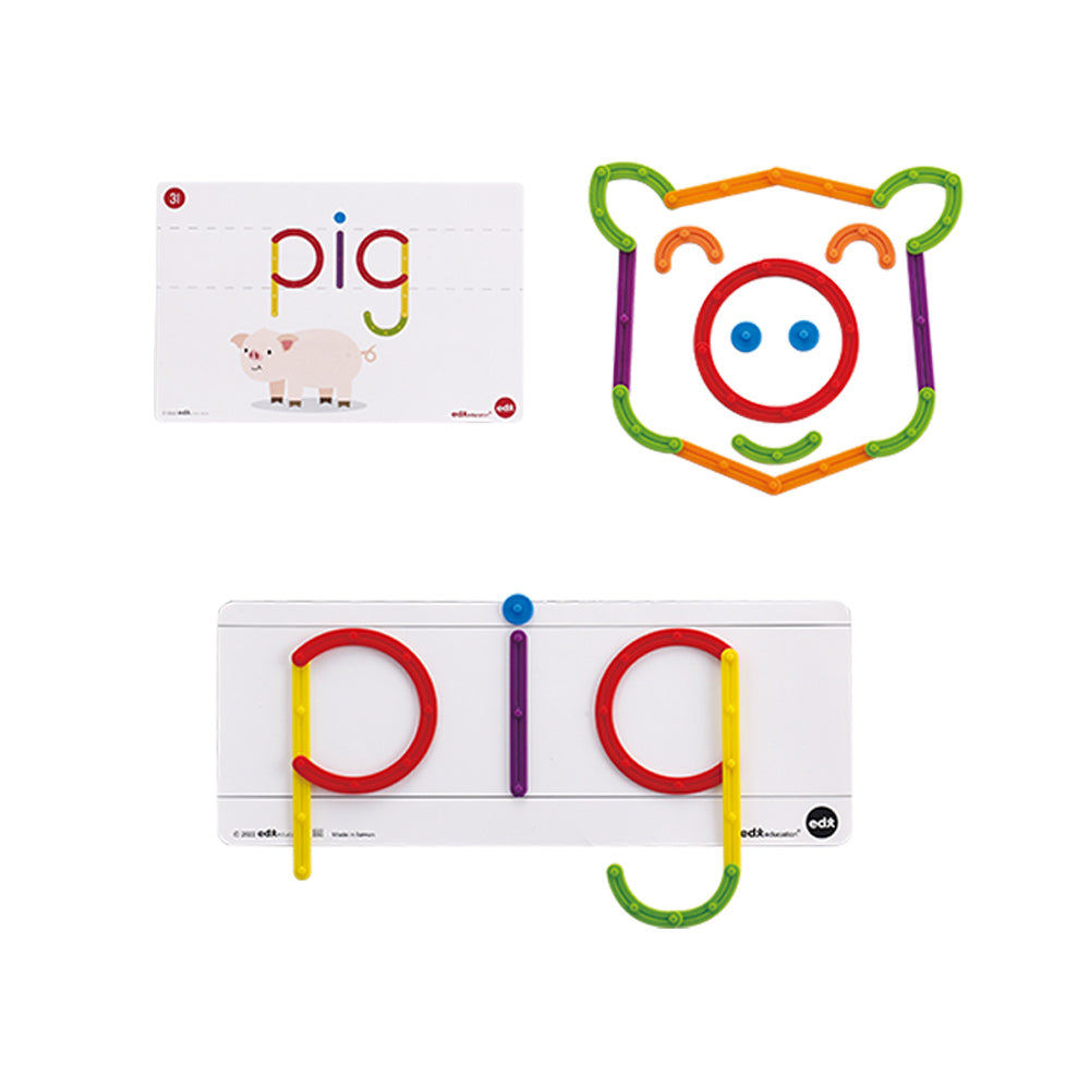 Edx Education – GeoStix® Learning Words – Product Lifestyle Image