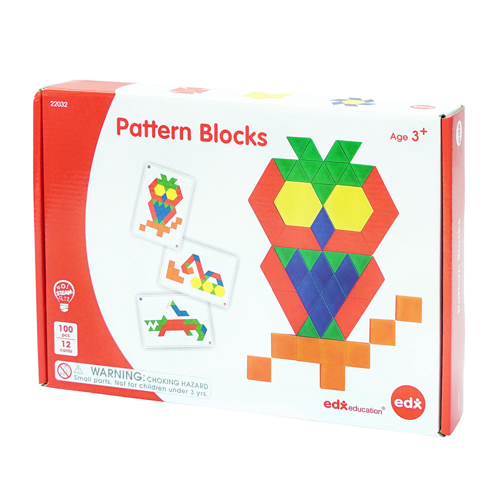 Edx Education – Pattern Blocks Activity Set – Product Lifestyle Image