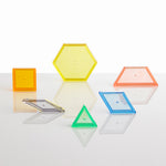 Edx Education – Transparent Pattern Blocks – Product Main Image