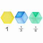 Edx Education – Transparent Pattern Blocks – Product Lifestyle Image