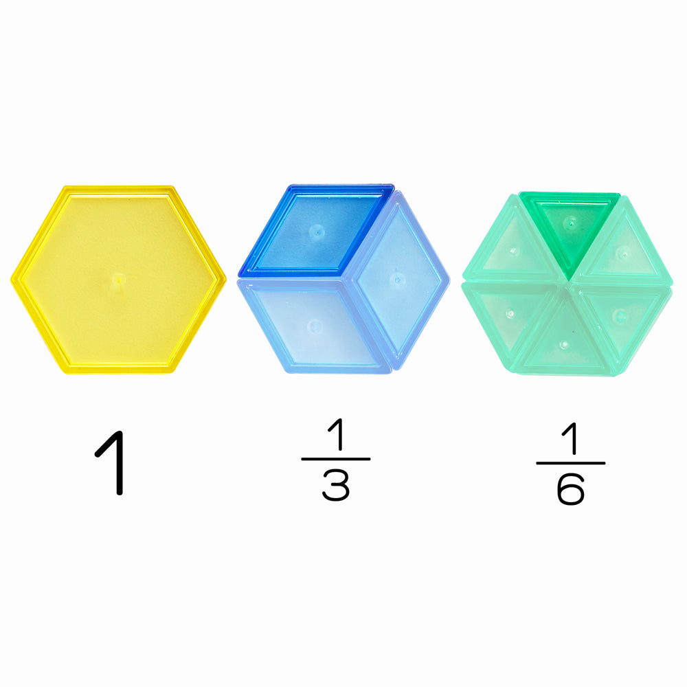 Edx Education – Transparent Pattern Blocks – Product Lifestyle Image