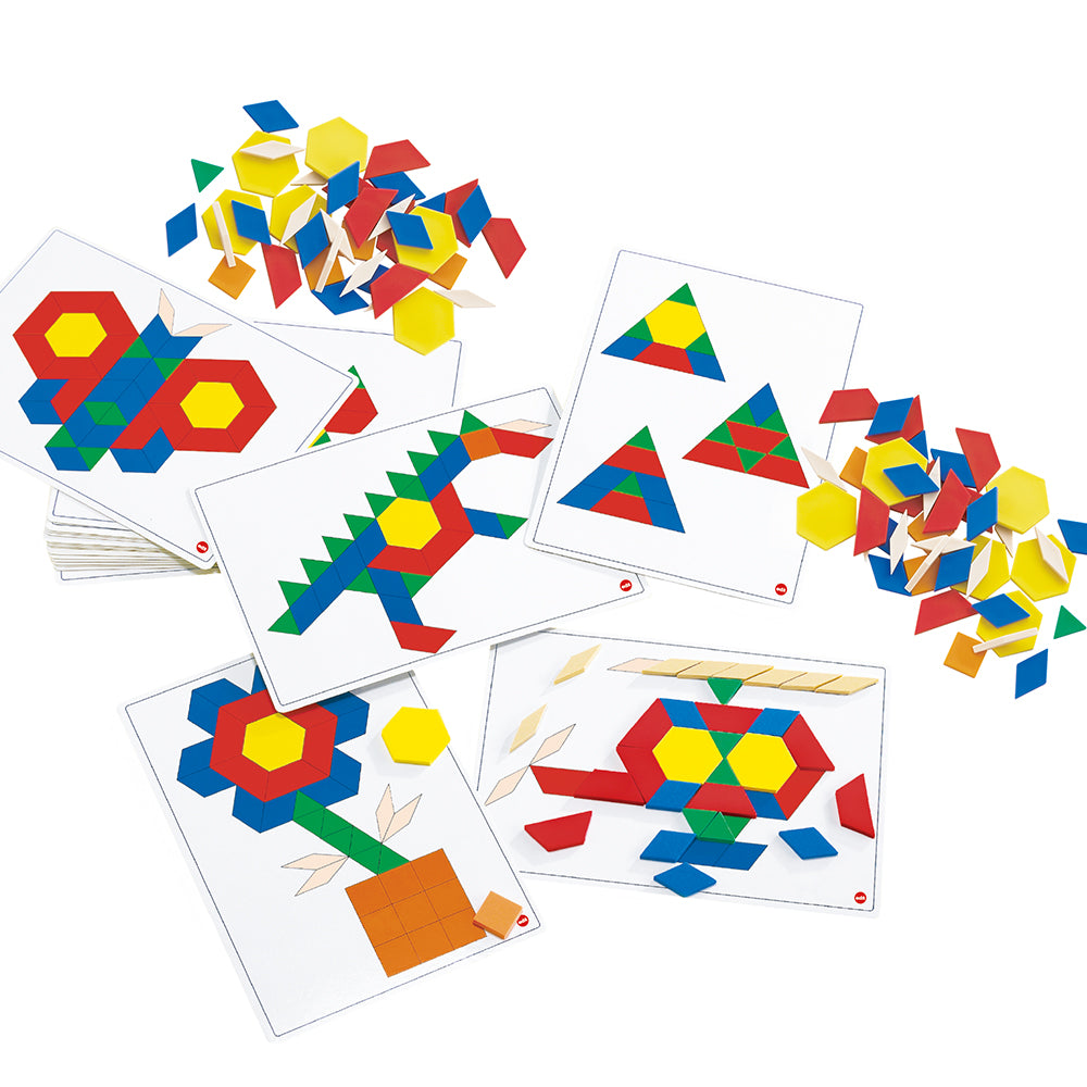 Edx Education – Pattern Block Picture Cards – Product Main Image