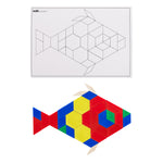 Edx Education – Pattern Block Picture Cards – Product Lifestyle Image