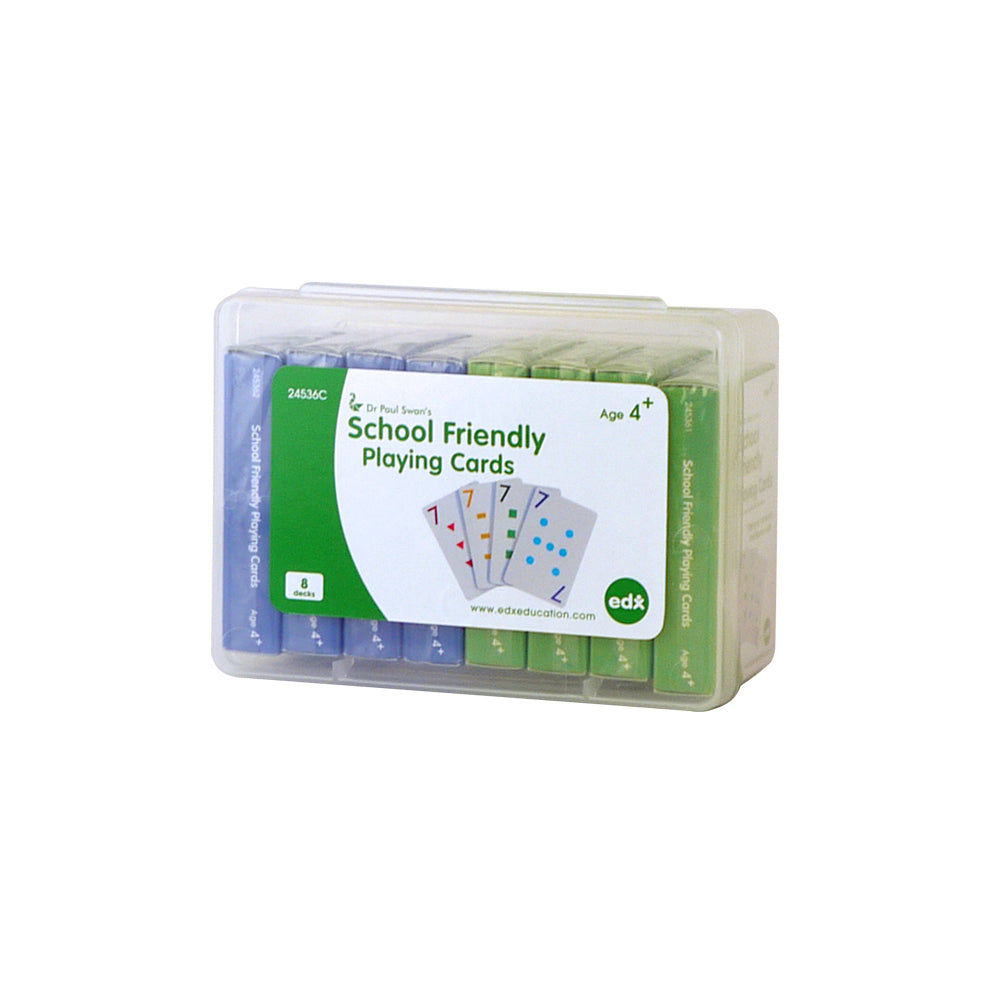 Edx Education – School Friendly Playing Cards – Product Lifestyle Image